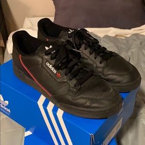 Adidas continental 80 sneakers black